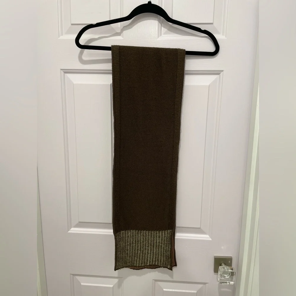 Pierre Cardin 100% Wool Double Layer Scarf
